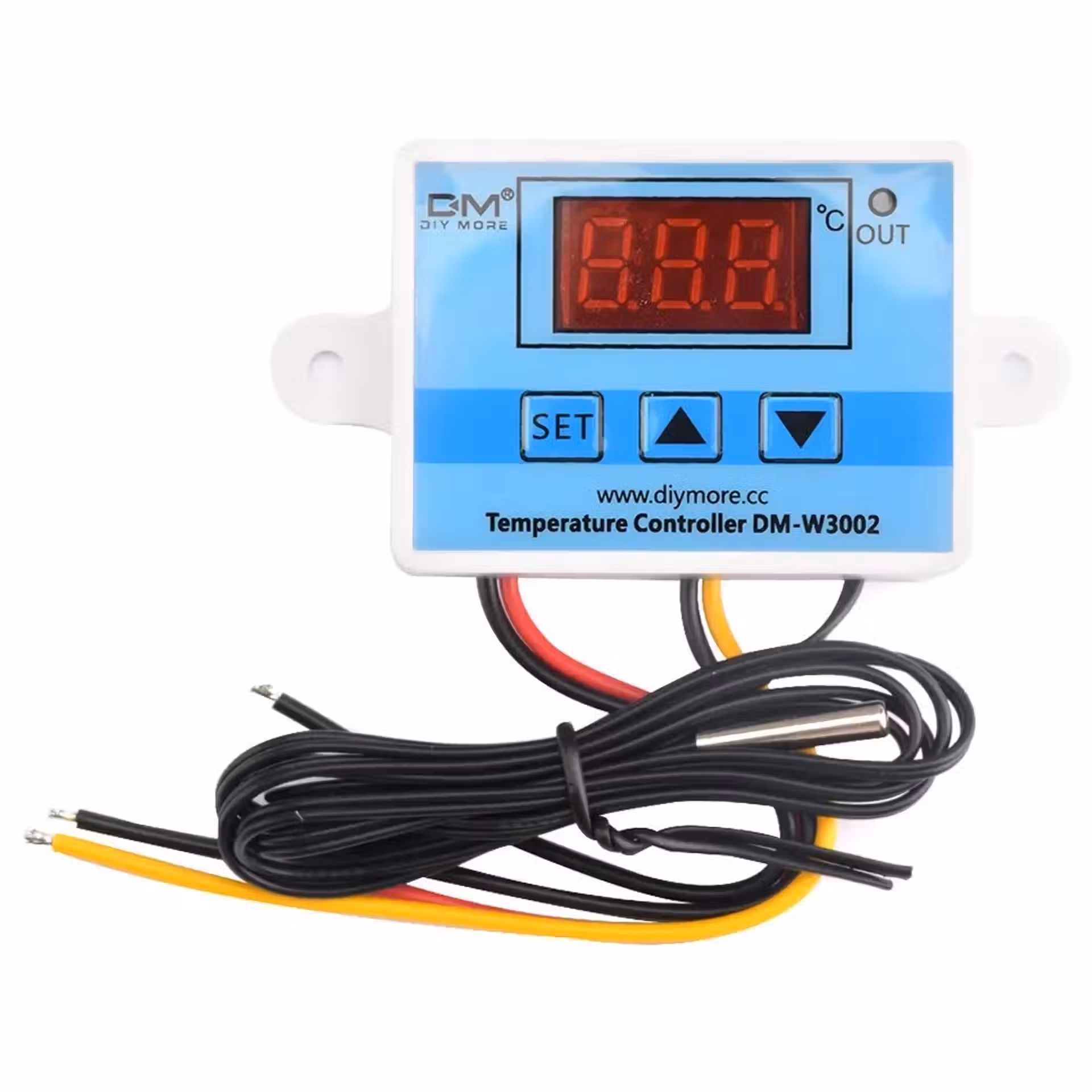 W3002 110V 220V LED régulateur de température numérique Thermostat thermorégulateur capteur compteur réfrigérateur eau chauffage refroidissement